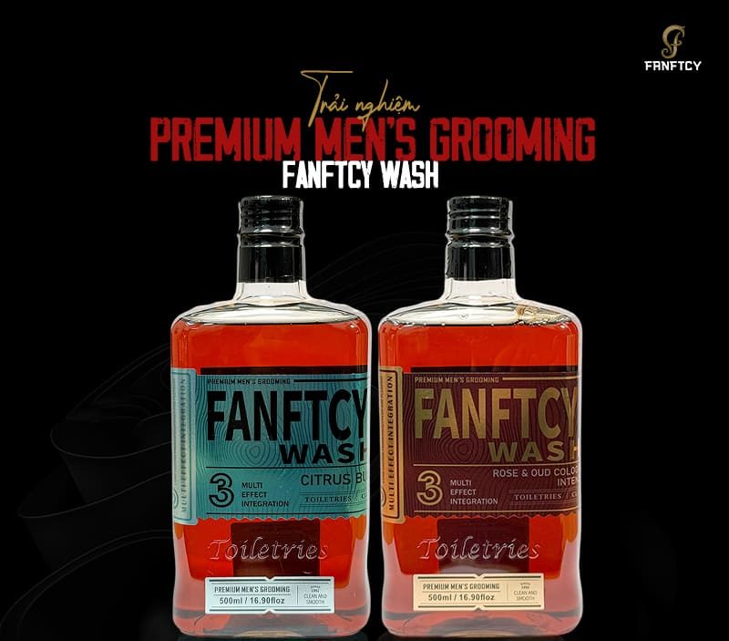 So sánh sữa tắm Fanftcy Wash chính hãng