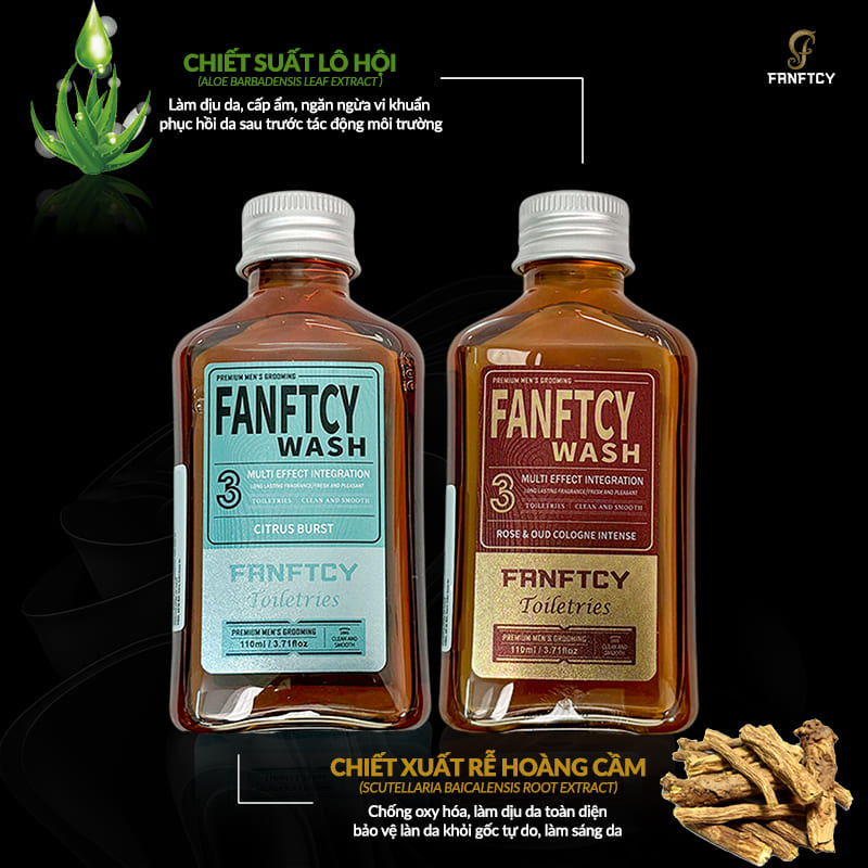 So sánh sữa tắm Fanftcy Wash cao cấp